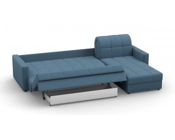 Тканевый диван Инсбрук NEXT K- с оттоманкой макси