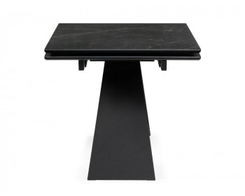 Кухонный стол Ноттингем ()хх черный мрамор / черный Керамический