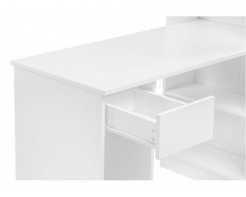 Гарнитур в кабинет Лайт .0 белый гладкий Компьютерный стол