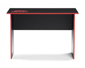 Гарнитур в кабинет Эрмтрауд черный / красный Компьютерный стол