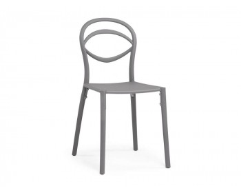 Табурет Simple gray Пластиковый стул
