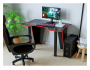 Алид ,хх, черный / красный Компьютерный стол фото