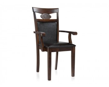 Офисное кресло Luiza dirty oak / dark brown Стул деревянный