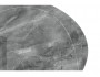 Норфолк  серый мрамор / черный Стол стеклянный недорого