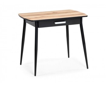 Обеденный стол Вики хх делано / черный деревянный