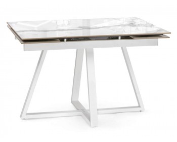 Кухонный стол Силлем ()хх statuario cara / белый Керамический