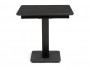 Бугун ()х черный мрамор / черный Керамический стол фото