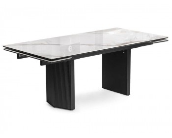 Обеденный стол Монерон ()хх alpe di siusi / черный Керамический
