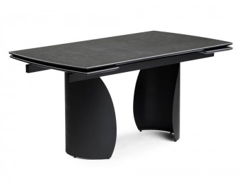 Обеденный стол Готланд ()хх ink gray / черный Керамический