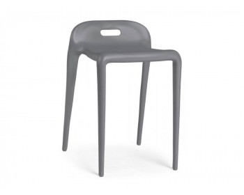 Беон серый Пластиковый стул