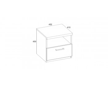 Прикроватная тумба Альтеро New SN