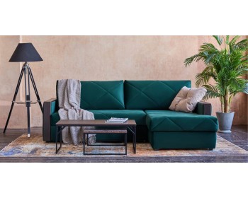 Диван угловой Мюнхен NEXT 22 декор дуб каньон 236 угловой Ментоловый