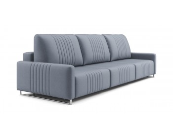 Диван прямой Хаммер NEXT XL c узкими подлокотниками 322 прямой Серо-синий