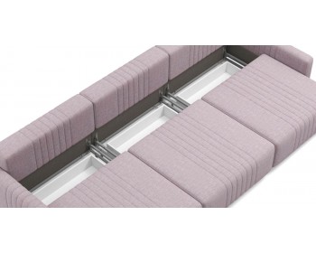 Прямой диван Хаммер NEXT XL c узкими подлокотниками