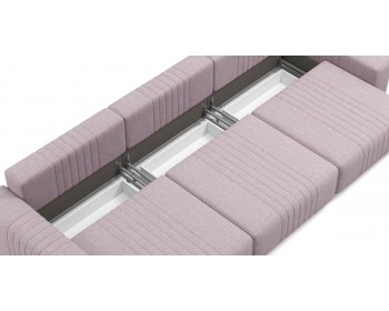 Прямой диван Хаммер NEXT XL c широкими подлокотниками