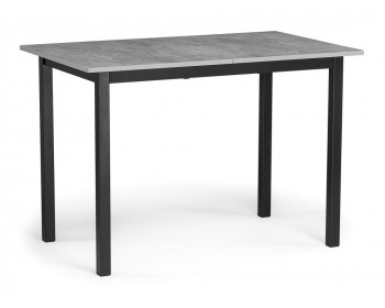 Стол Аркон ()хх бетон / черный деревянный