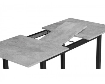 Стол Аркон ()хх бетон / черный деревянный