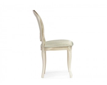 Стул Инои ткань soprano pearl / ромб / бежевое золото деревянный