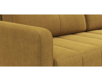 Диван прямой Сомерсет 2С с узкими подлокотниками 228 прямой Золотистый