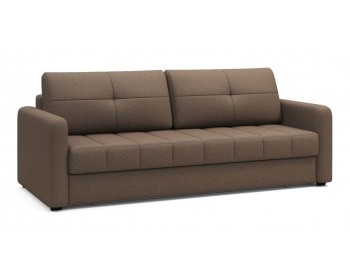 Диван прямой Сомерсет с узкими подлокотниками 228 прямой Шоколад