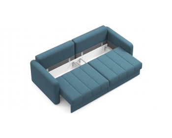 Диван прямой Сомерсет 2С с узкими подлокотниками 228 прямой Синий